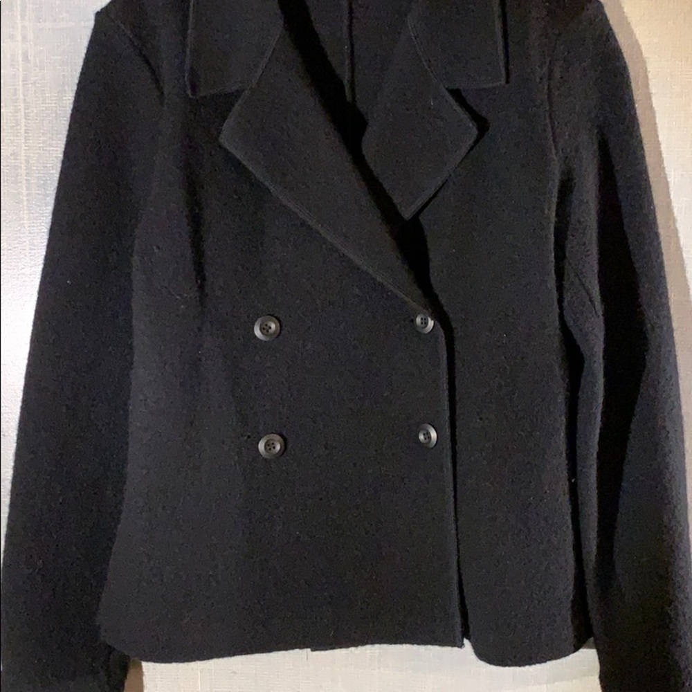 Boiled Wool Double Breasted Jacket - image 2